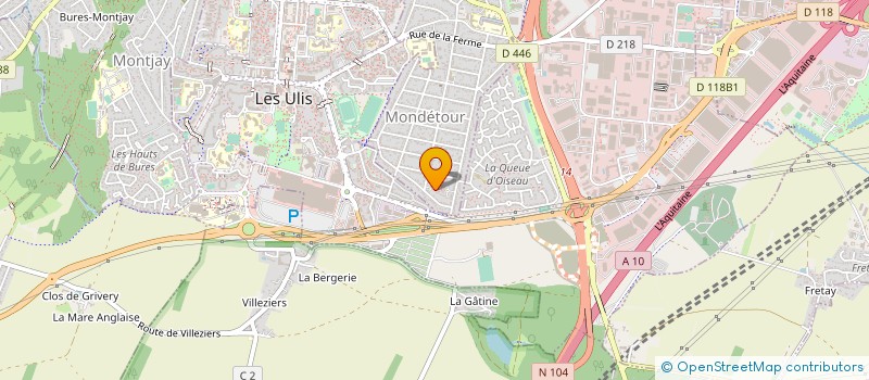 localisation de l'entreprise MADAME CATHERINE ABELLA à ORSAY