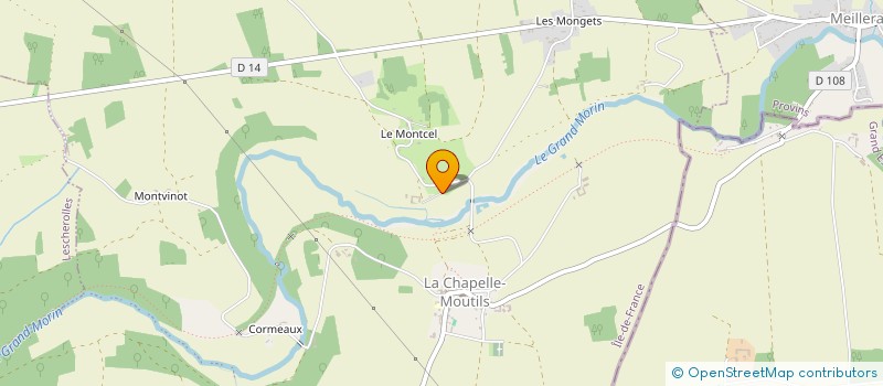 localisation de l'entreprise MADAME CATHERINE ADNIN  LA CHAPELLE-MOUTILS