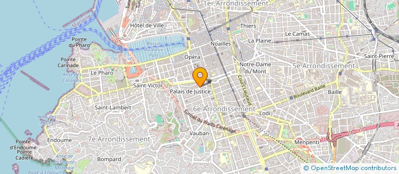 localisation de l'entreprise MADAME CATHERINE AGOSTINI  MARSEILLE