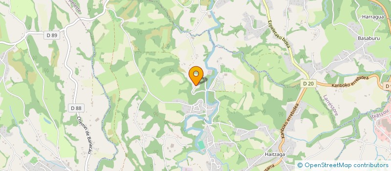 localisation de l'entreprise MADAME CATHERINE AGOSTINI  ESPELETTE