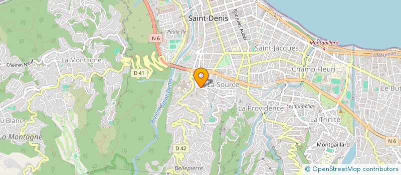 localisation de l'entreprise MADAME CATHERINE AH-PENG  SAINT-DENIS