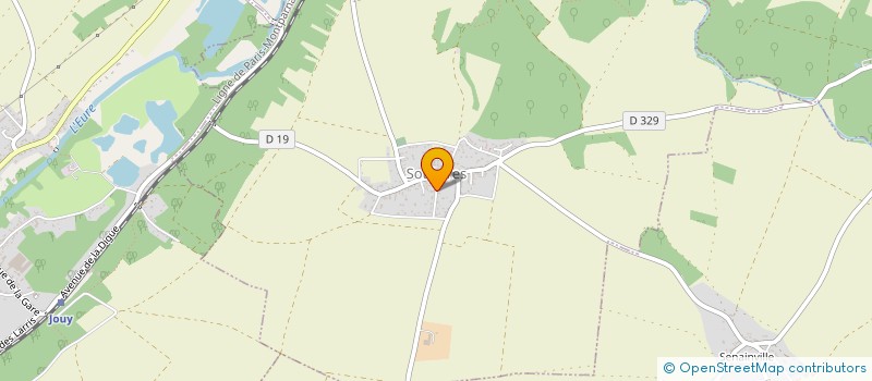 localisation de l'entreprise MADAME CATHERINE ALBANESE à SOULAIRES
