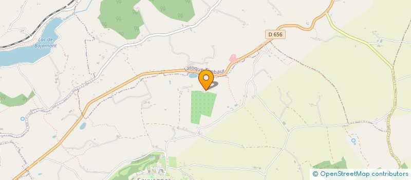 localisation de l'entreprise MADAME CATHERINE ALCOUFFE  LA CROIX-BLANCHE