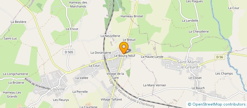 localisation de l'entreprise MADAME CATHERINE ALESSI  SAINT-MARTIN-LE-GREARD