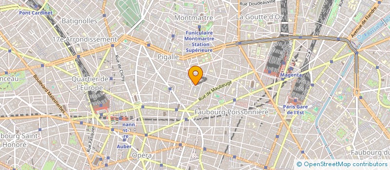 localisation de l'entreprise MADAME CATHERINE ALEXANDRE à PARIS