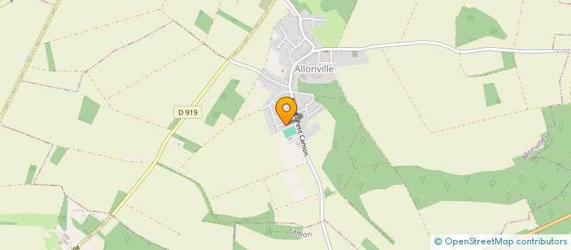 localisation de l'entreprise MADAME CATHERINE ALEXANDRE  ALLONVILLE