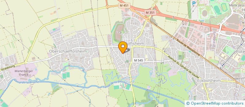 localisation de l'entreprise MADAME CATHERINE ALLAMEL  WOLFISHEIM