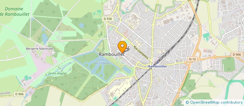 localisation de l'entreprise MADAME CATHERINE ALLOUCHE à RAMBOUILLET