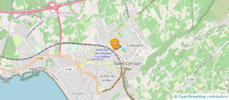 localisation de l'entreprise MADAME CATHERINE ALMOSNINO à SAINT-CYR-SUR-MER