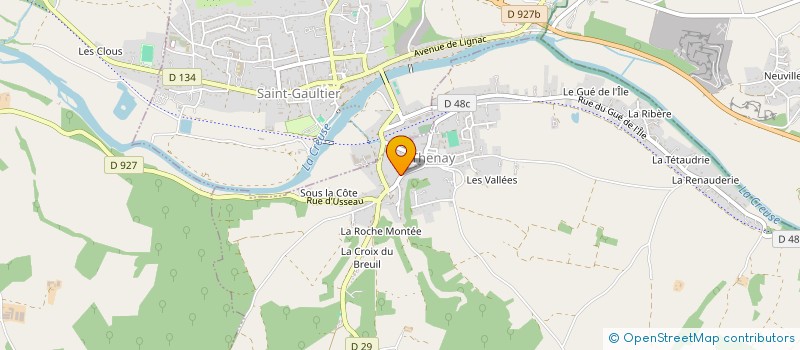 localisation de l'entreprise MADAME CATHERINE AMESTOY à THENAY