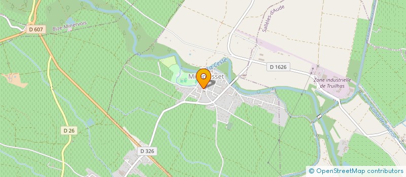 localisation de l'entreprise MADAME CATHERINE AMIEL  MIREPEISSET