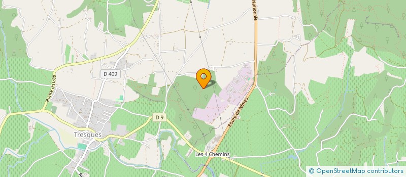 localisation de l'entreprise MADAME CATHERINE AMIELH  TRESQUES