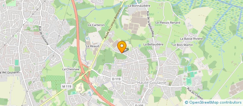 localisation de l'entreprise MADAME CATHERINE AMISSE  HAUTE-GOULAINE