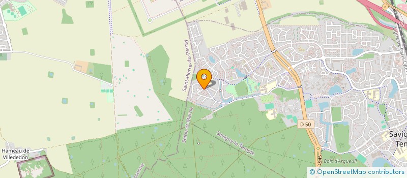 localisation de l'entreprise MADAME CATHERINE ANDRE  SAVIGNY-LE-TEMPLE