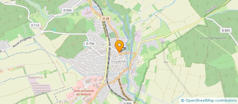 localisation de l'entreprise MADAME CATHERINE ANSTETT  INGWILLER