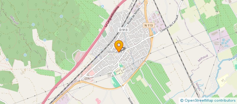 localisation de l'entreprise MADAME CATHERINE ANTOINE  MILHAUD