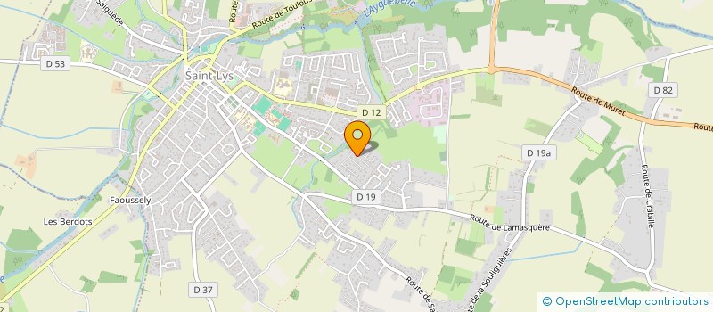 localisation de l'entreprise MADAME CATHERINE ARAIGNON  SAINT-LYS