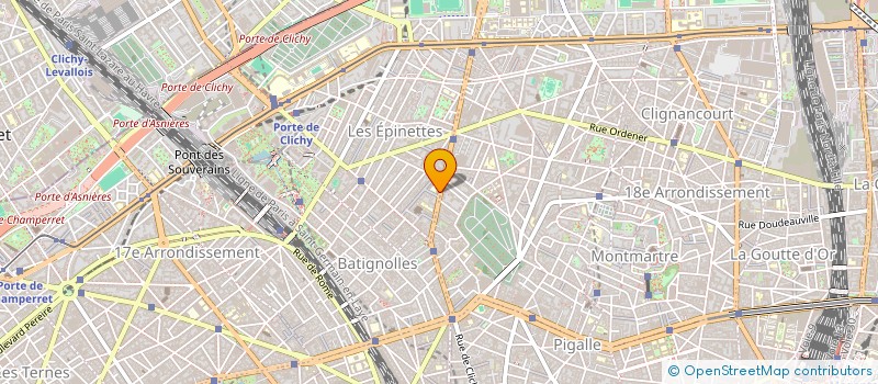 localisation de l'entreprise MADAME CATHERINE ARBEFEUILLE  PARIS