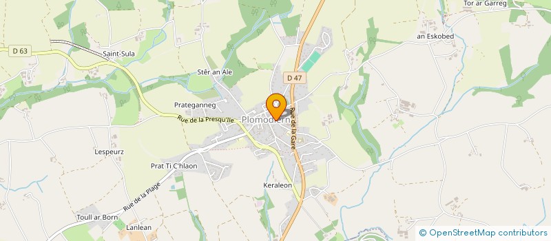 localisation de l'entreprise MADAME CATHERINE ARCELON à PLOMODIERN