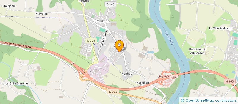 localisation de l'entreprise MADAME CATHERINE ARLIX  MARZAN