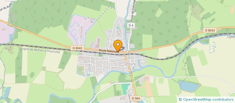 localisation de l'entreprise MADAME CATHERINE ARMANT  POURU-SAINT-REMY