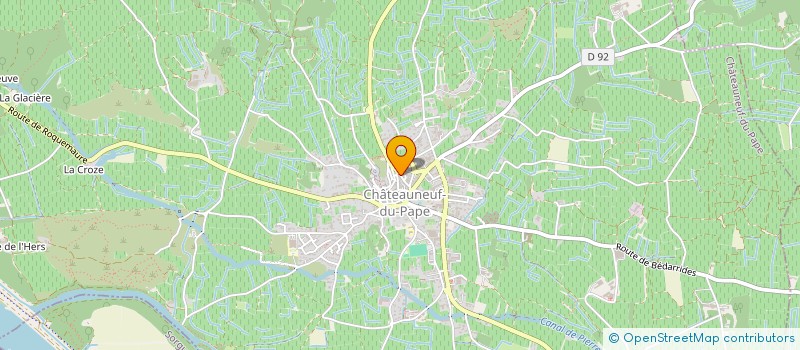 localisation de l'entreprise MADAME CATHERINE ARMENIER  CHATEAUNEUF-DU-PAPE