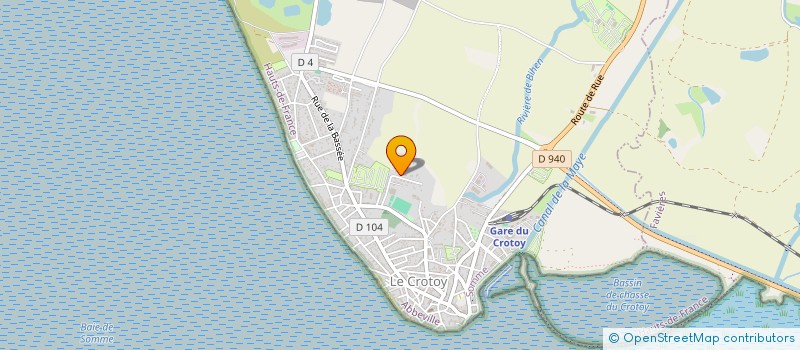 localisation de l'entreprise MADAME CATHERINE ARNAUD à LE CROTOY