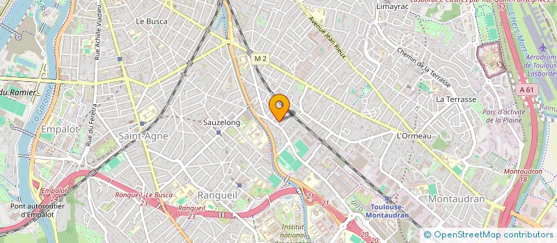 localisation de l'entreprise MADAME CATHERINE ARNAUD à TOULOUSE