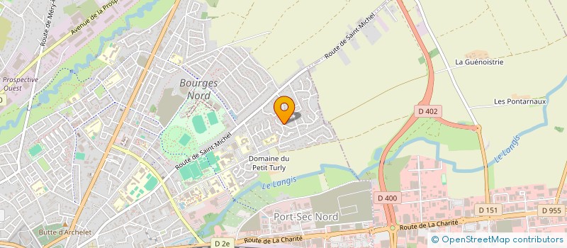 localisation de l'entreprise MADAME CATHERINE ARNAULT à BOURGES