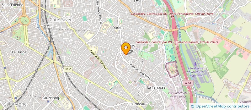 localisation de l'entreprise MADAME CATHERINE ARNOLD à TOULOUSE
