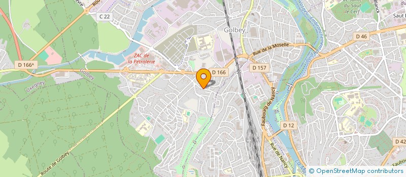 localisation de l'entreprise MADAME CATHERINE ARNOULD  GOLBEY