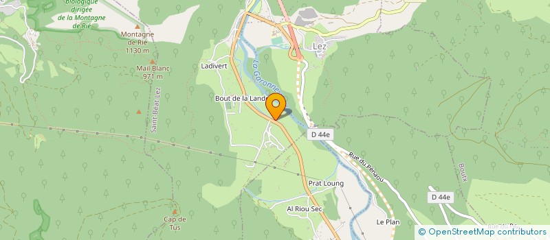 localisation de l'entreprise MADAME CATHERINE ARRAGO  SAINT-BEAT-LEZ