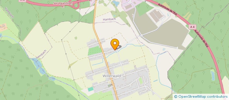 localisation de l'entreprise MADAME CATHERINE ARSENOV  WILLERWALD