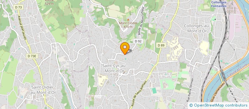 localisation de l'entreprise MADAME CATHERINE ASSELIN  SAINT-CYR-AU-MONT-D'OR