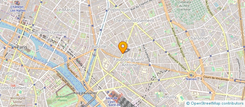 localisation de l'entreprise MADAME CATHERINE AUTHIER  PARIS