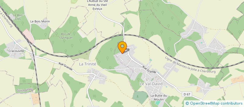 localisation de l'entreprise MADAME CATHERINE AUTISSIER  MENILLES