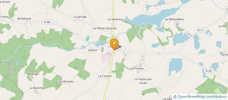 localisation de l'entreprise MADAME CATHERINE AUZENET à DOUADIC
