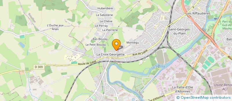localisation de l'entreprise MADAME CATHERINE AVOIE à ROUILLON
