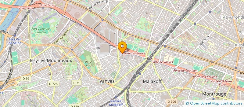 localisation de l'entreprise MADAME CATHERINE AZARMANECHE à VANVES