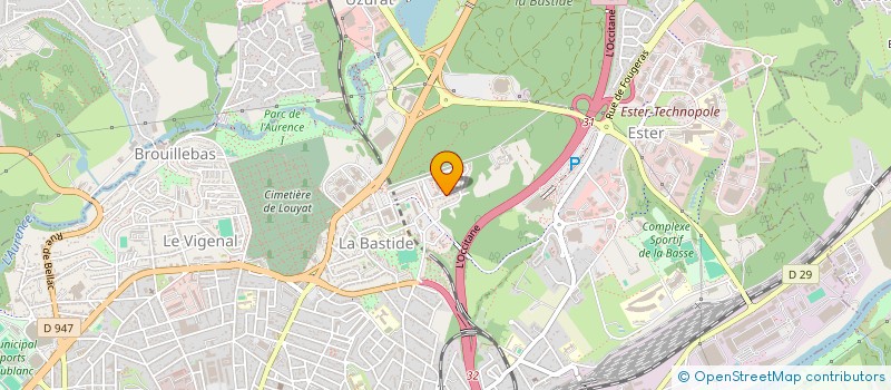 localisation de l'entreprise MADAME CATHERINE AZNAR à LIMOGES