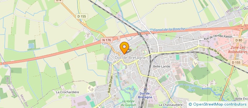 localisation de l'entreprise MADAME CATHERINE BABARIT  DOL-DE-BRETAGNE