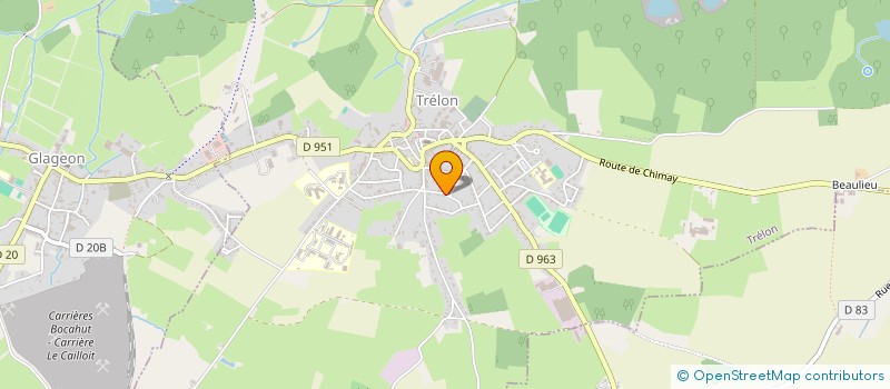 localisation de l'entreprise MADAME CATHERINE BACHELART  OHAIN