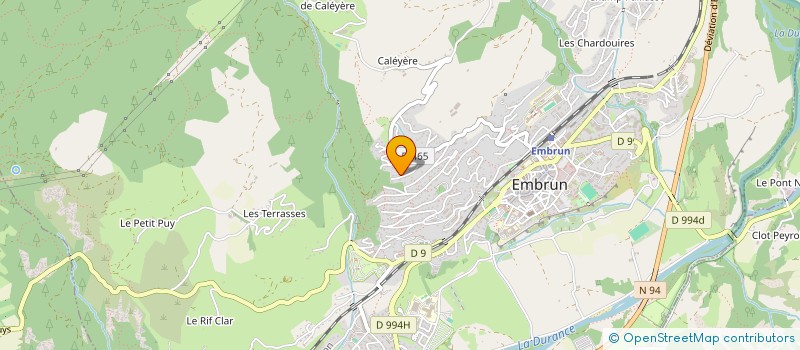 localisation de l'entreprise MADAME CATHERINE BALDASSARI à EMBRUN
