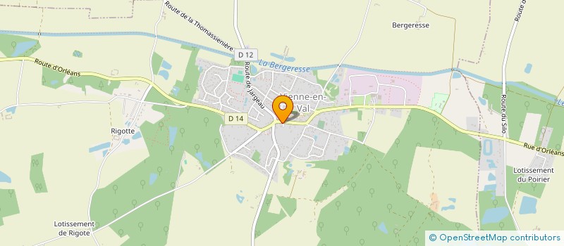 localisation de l'entreprise MADAME CATHERINE BALLOUX à VIENNE-EN-VAL