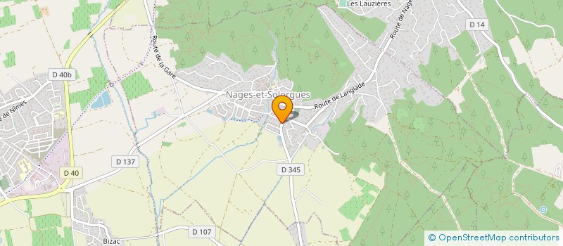 localisation de l'entreprise MADAME CATHERINE BALMOUSSIERE  BOISSIERES