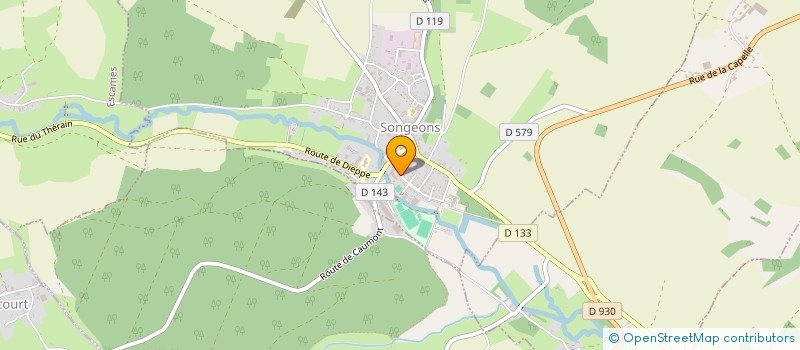 localisation de l'entreprise MADAME CATHERINE BANCE  LACHAPELLE-SOUS-GERBEROY