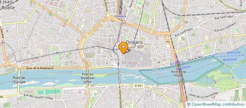 localisation de l'entreprise MADAME CATHERINE BARBIER à ORLEANS