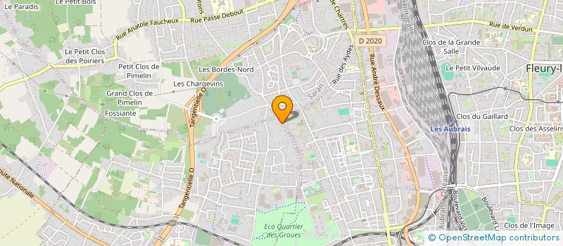 localisation de l'entreprise MADAME CATHERINE BARBIER  ORLEANS