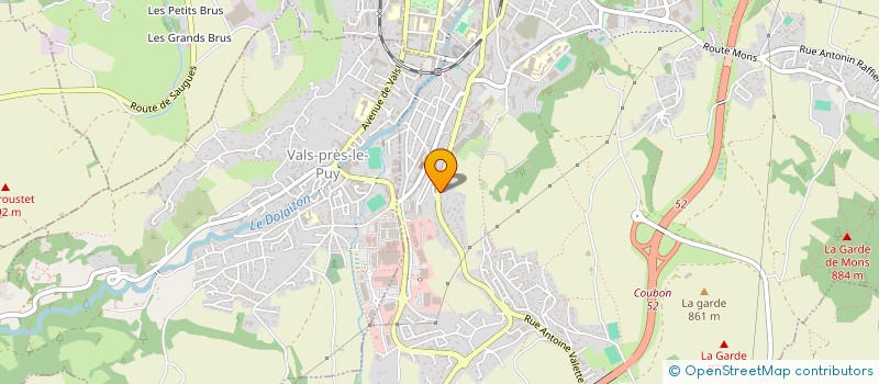 localisation de l'entreprise MADAME CATHERINE BARBIER à LE PUY-EN-VELAY