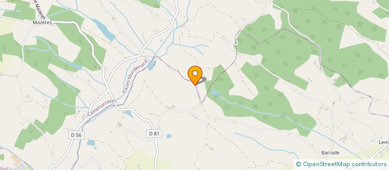 localisation de l'entreprise MADAME CATHERINE BARBIN  LAFRANCAISE